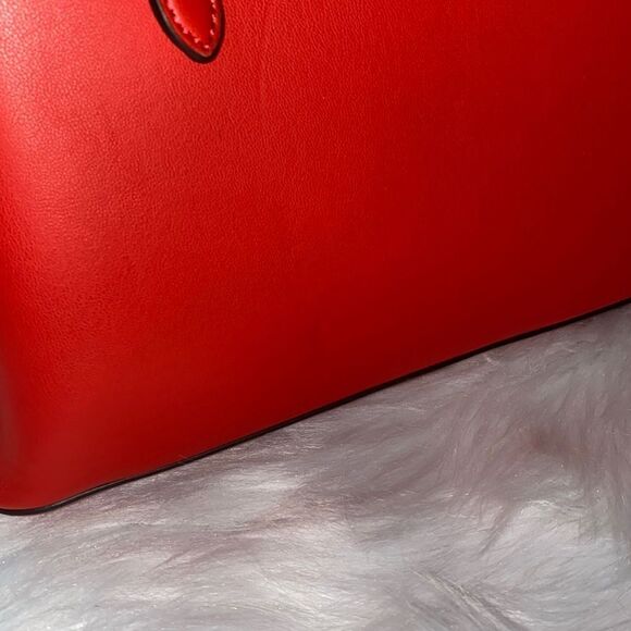 NWT DKNY Paige Md Satchel Crossbody Bag - Red - Valentine's Day - Picture 16 of 16